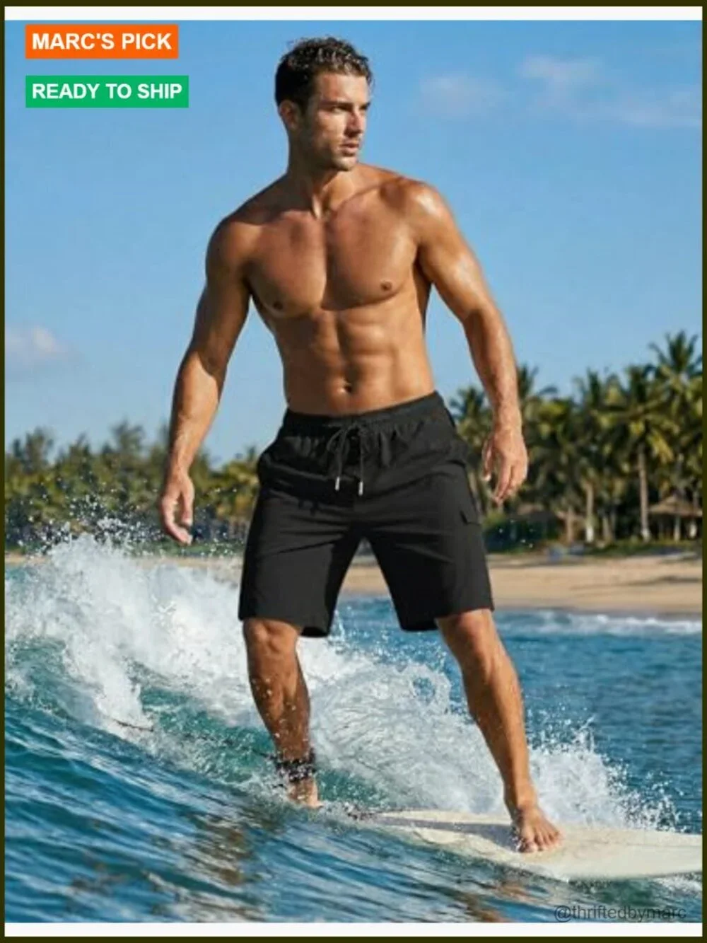 Mens Swim Trunks 9 Inch with Compression Liner Quick Dry Board Shorts with